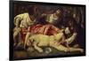 The Drunken Noah-Giovanni Bellini-Framed Giclee Print