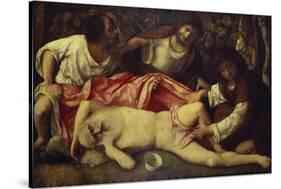 The Drunken Noah-Giovanni Bellini-Stretched Canvas