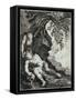 The Drunken Silenus, 17th Century-Moses van Uyttenbroeck-Framed Stretched Canvas