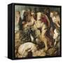 The Drunken Silenus, circa 1617-18-Peter Paul Rubens-Framed Stretched Canvas