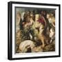 The Drunken Silenus, circa 1617-18-Peter Paul Rubens-Framed Giclee Print