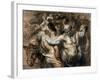 The Drunken Silenus-Honore Daumier-Framed Giclee Print