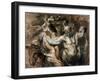 The Drunken Silenus-Honore Daumier-Framed Giclee Print