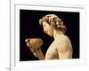 The Drunkenness of Bacchus, Detail of His Head, Sculpture by Michelangelo Buonarroti-Michelangelo Buonarroti-Framed Giclee Print