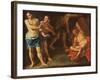 The Drunkenness of Noah-Gaspare Traversi-Framed Giclee Print