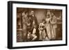 The Drury Lane Company in a Run of Luck, at the Drury Lane Theatre, London, 1886-Barraud-Framed Photographic Print