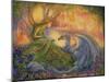 The Dryad and The Dragon-Josephine Wall-Mounted Giclee Print