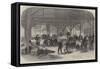 The Dublin Exhibition, Arrival of the Armstrong Guns-null-Framed Stretched Canvas