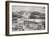 The Dublin Fusiliers Attempt to Ford the Tugela River During the Battle of Colenso-Louis Creswicke-Framed Giclee Print
