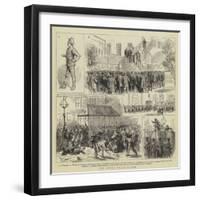 The Dublin Police Strike-null-Framed Giclee Print