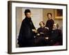 The Dubourg Family Mr and Mrs Dubourg and their Daughters: Victoria, Wife of the Artist, and Charlo-Henri Fantin-Latour-Framed Giclee Print