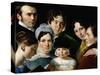 The Dubufe Family in 1820-Claude-Marie Dubufe-Stretched Canvas