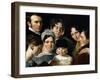 The Dubufe Family-Claude Marie Paul Dubufe-Framed Giclee Print