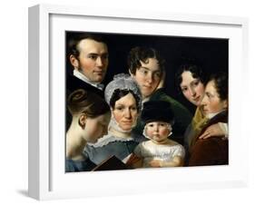 The Dubufe Family-Claude Marie Paul Dubufe-Framed Giclee Print