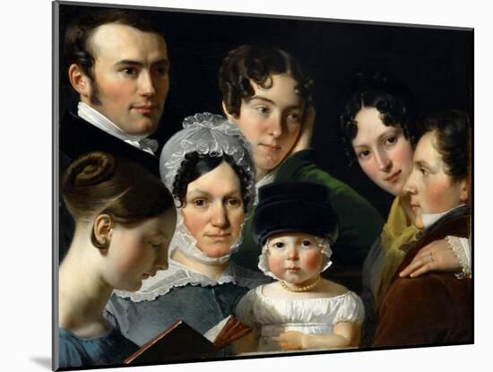 The Dubufe Family-Claude Marie Paul Dubufe-Mounted Giclee Print