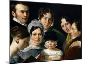 The Dubufe Family-Claude Marie Paul Dubufe-Mounted Giclee Print