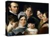 The Dubufe Family-Claude Marie Paul Dubufe-Stretched Canvas