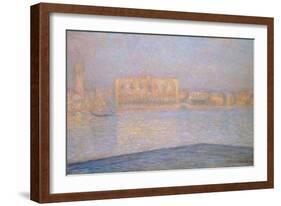 The Ducal Palace from San Giorgio, 1908-Claude Monet-Framed Giclee Print