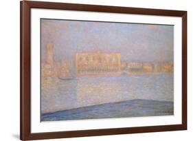 The Ducal Palace from San Giorgio, 1908-Claude Monet-Framed Giclee Print