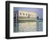 The Ducal Palace, Venice, 1908-Claude Monet-Framed Giclee Print