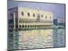 The Ducal Palace, Venice, 1908-Claude Monet-Mounted Giclee Print