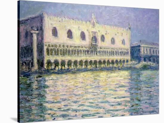 The Ducal Palace, Venice, 1908-Claude Monet-Stretched Canvas