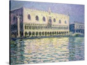 The Ducal Palace, Venice, 1908-Claude Monet-Stretched Canvas