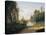 The Ducal Park of Colorno with a View of the Pond-null-Stretched Canvas