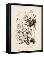 The Duchess, C.1865-John Tenniel-Framed Stretched Canvas