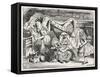 The Duchess Nursing a-John Tenniel-Framed Stretched Canvas