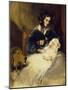 The Duchess of Abercorn and Child-Edwin Henry Landseer-Mounted Giclee Print