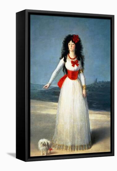 The Duchess of Alba, 1795-Francisco de Goya-Framed Stretched Canvas