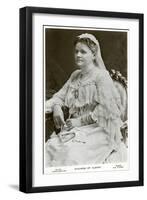 The Duchess of Albany, C1900s-WS Stuart-Framed Giclee Print