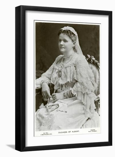 The Duchess of Albany, C1900s-WS Stuart-Framed Giclee Print