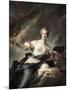 The Duchess of Chaulnes, c.1744-Jean-Marc Nattier-Mounted Giclee Print
