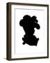 The Duchess of Devonshire in Silhouette-Theodore Tharp-Framed Giclee Print