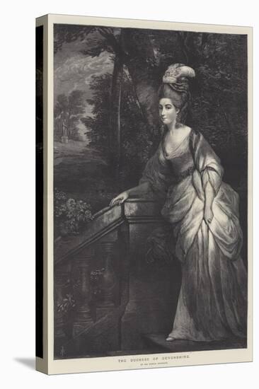 The Duchess of Devonshire-Sir Joshua Reynolds-Stretched Canvas