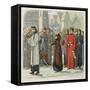 The Duchess of Gloucester Does Penance-James William Edmund Doyle-Framed Stretched Canvas