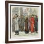 The Duchess of Gloucester Does Penance-James William Edmund Doyle-Framed Giclee Print