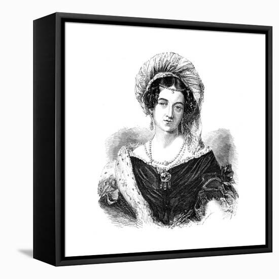The Duchess of Kent, Marie Victoria, (1786-186), 1900-null-Framed Stretched Canvas