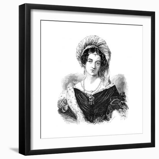 The Duchess of Kent, Marie Victoria, (1786-186), 1900-null-Framed Giclee Print