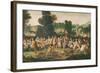 The Duchess of Lorraine Hunting-Claude Deruet-Framed Giclee Print