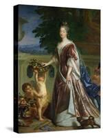 The Duchess of Maine (1676-1753)-Francois de Troy-Stretched Canvas