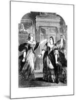 The Duchess of Marlborough Upbraiding Queen Anne (1665-171) and Mrs Masham-Pearson-Mounted Giclee Print