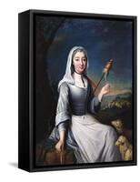 The Duchess of Villais in Costume, 18th Century-null-Framed Stretched Canvas