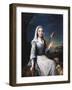 The Duchess of Villais in Costume, 18th Century-null-Framed Giclee Print
