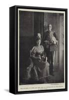 The Duchess of York and the Duke of Westminster at the Wedding at Eaton Hall-null-Framed Stretched Canvas