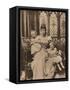 The Duchess of York with her two sons, Princes Edward and Albert, c1897 (1935)-Unknown-Framed Stretched Canvas