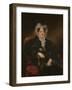 The Duchesse De Feltre, 1828 (Oil on Canvas)-Claude-Marie Dubufe-Framed Giclee Print