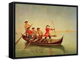 The Duck Hunt-Pietro Longhi-Framed Stretched Canvas